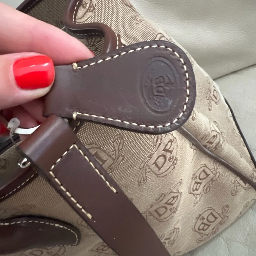 Rooney & Bourke Donegal Crest double handle satchel Dooney & Bourke